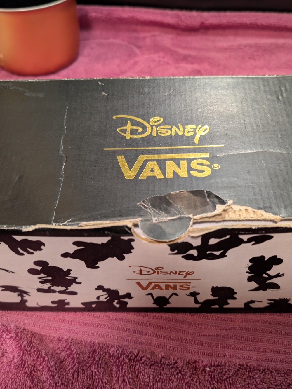 Vans x Disney Villains Canvas Sneakers - Purple Multi - Picture 4 of 6